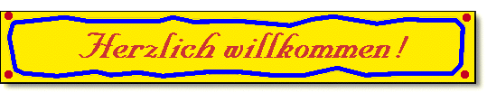 Herzlich willkommen!
